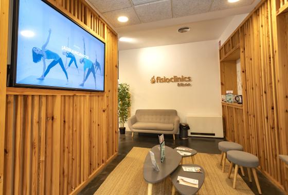 sala de espera fisioclinics Bilbao sala de espera fisioclinics Bilbao